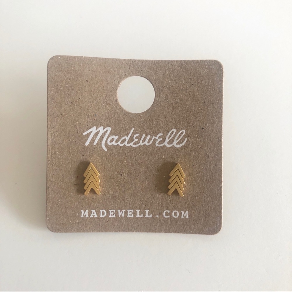 Madewell Gold Stud Earrings